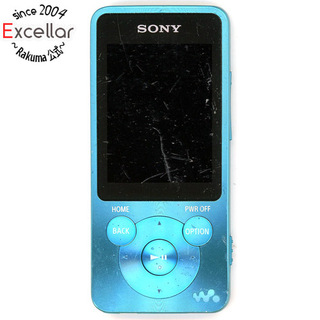 ソニー(SONY)のSONYウォークマン Sシリーズ　NW-S14　ブルー/8GB　本体いたみ(ポータブルプレーヤー)