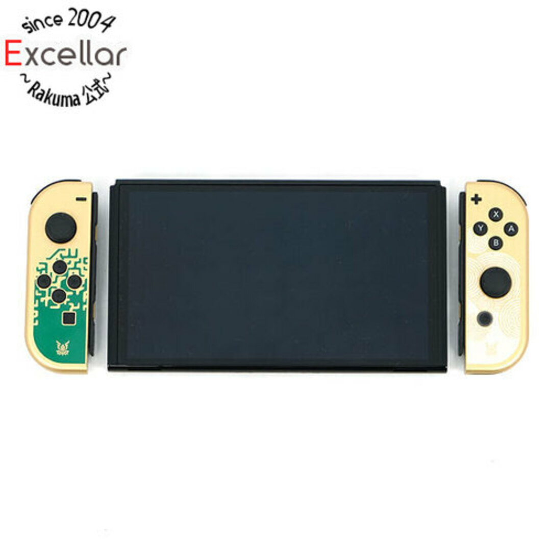 任天堂　Nintendo Switch 有機ELモデル ゼルダの伝説 ティアーズ オブ ザ キングダムエディション　HEG-S-KDAAA　液晶画面いたみ約420g