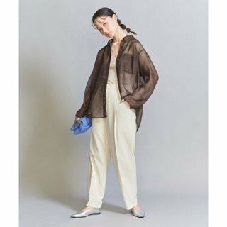 ビューティアンドユースユナイテッドアローズ(BEAUTY&YOUTH UNITED ARROWS)の【MD.BROWN】シャンブレー オーガンジー シャツ -ウォッシャブル-(シャツ/ブラウス(長袖/七分))