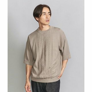 ビューティアンドユースユナイテッドアローズ(BEAUTY&YOUTH UNITED ARROWS)の【BEIGE】ハイゲージ アラン ニット Tシャツ(その他)