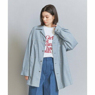 ビューティアンドユースユナイテッドアローズ(BEAUTY&YOUTH UNITED ARROWS)の【LT.BLUE】リサイクルデニム カバーオール(シャツ/ブラウス(長袖/七分))