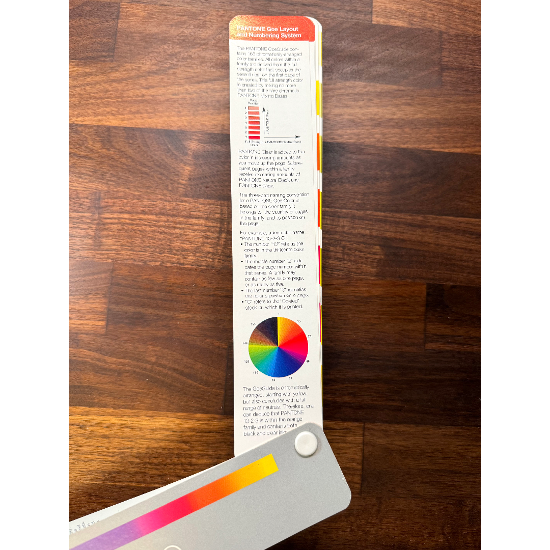 PANTONE(パントーン)のPANTONE カラーチャート 色見本 Goe Guide / Coated インテリア/住まい/日用品の文房具(その他)の商品写真