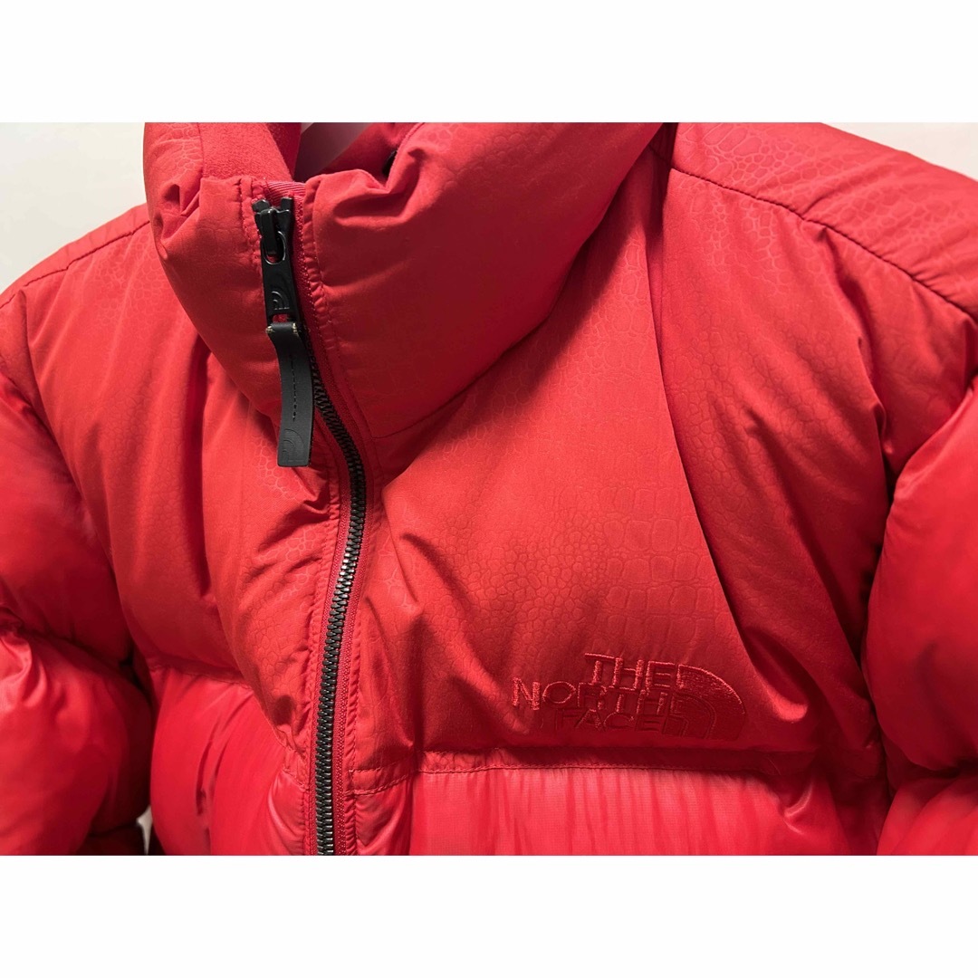 ダウンジャケットTHE NORTH FACE ノースフェイス　ヌプシ　ダウンジャケット赤サイズM