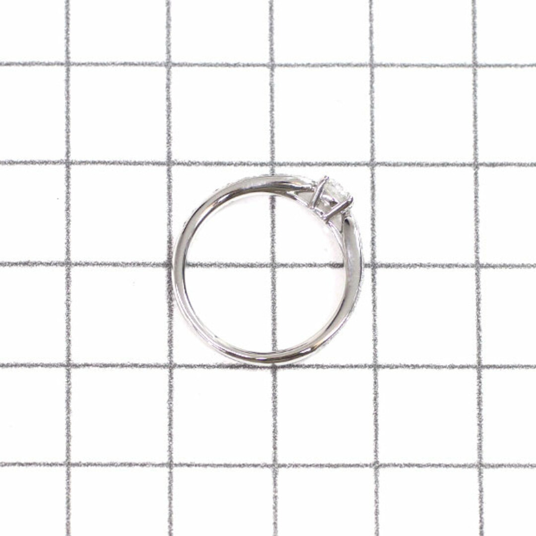 Tiffany & Co.(ティファニー)のティファニー Pt950 ダイヤモンド リング 0.24ct G VVS2 EX ハーモニーハーフサークル レディースのアクセサリー(リング(指輪))の商品写真