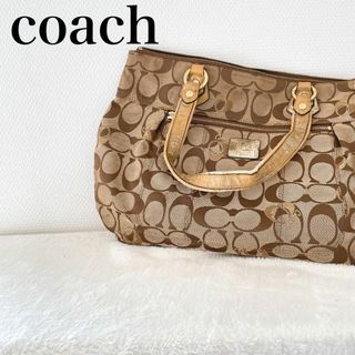 COACH - レア✨Coachコーチハンドバッグトートバッグシグネチャー