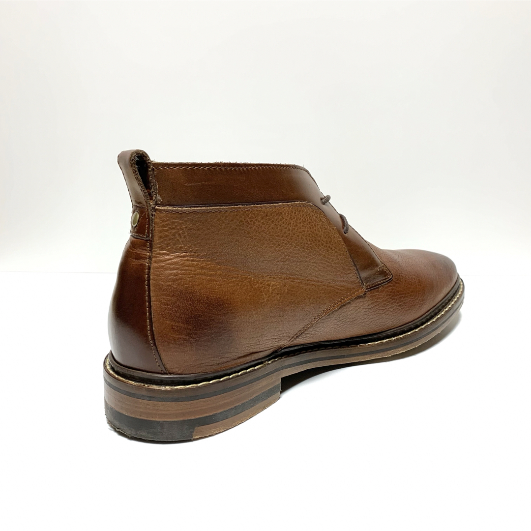 Cole Haan(コールハーン)の☆良品 コールハーン 焦がし加工 ２ホール レザー チャッカブーツ 革靴 メンズの靴/シューズ(ブーツ)の商品写真