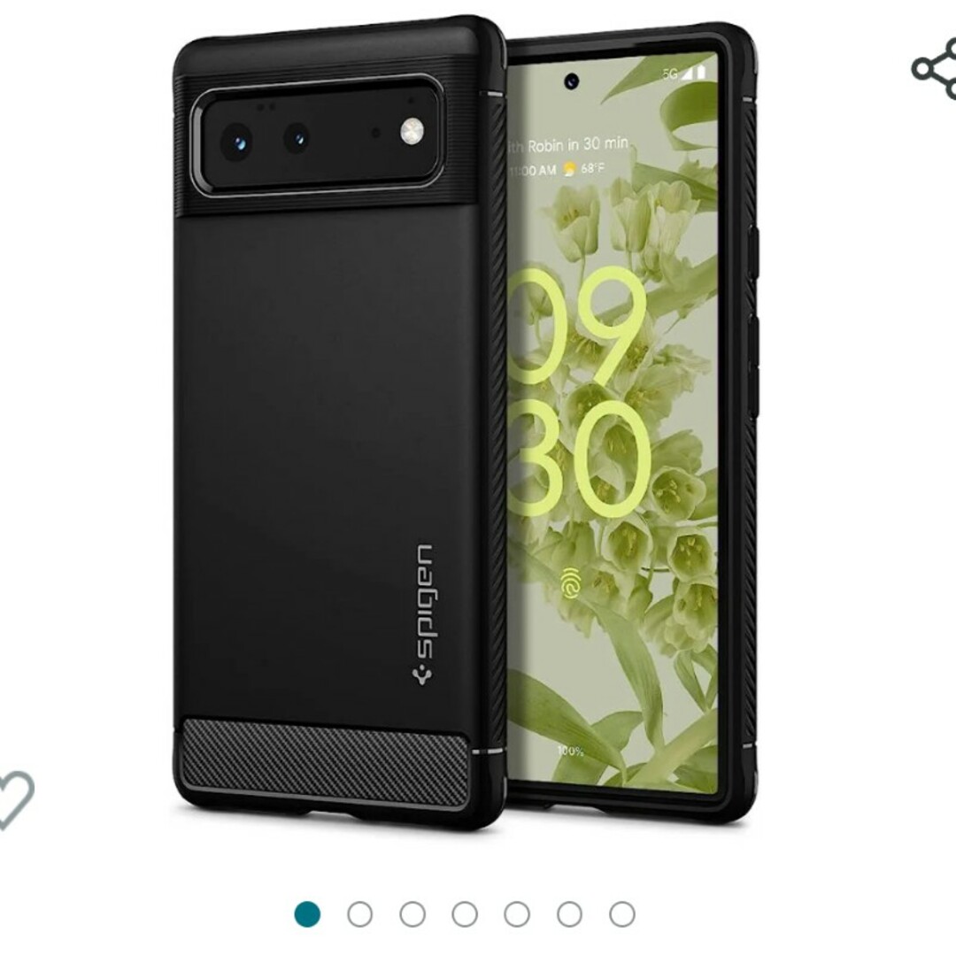 spigen Google Pixel6　ケース　新品未使用 スマホ/家電/カメラのスマホアクセサリー(Androidケース)の商品写真