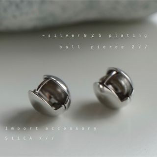 ビームス(BEAMS)の【SILVER925コート】ピアス/シルバー/アレルギー対応/925ポスト(ピアス)