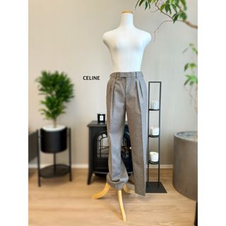 サイズ34Celine プリーツキュロットパンツ サイズ34