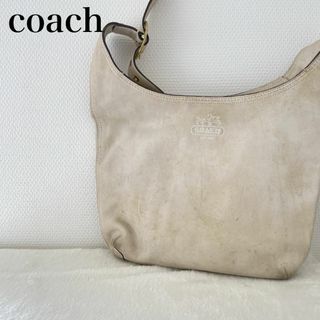 レア✨Coachコーチセミショルダーバッグトートバッグベージュカラーチェック