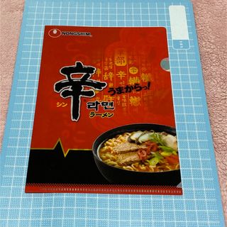 バンダイ(BANDAI)の【ガシャポン】農心　袋麺　ミニクリアファイル(その他)