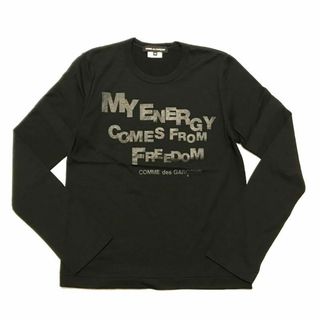 コムデギャルソン(COMME des GARCONS)の美品 COMME des GARCONS MY ENERGY メッセージ ニット(ニット/セーター)