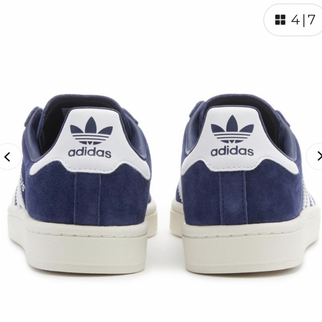 adidas(アディダス)のadidas campus blue 23.5cm 美品 レディースの靴/シューズ(スニーカー)の商品写真