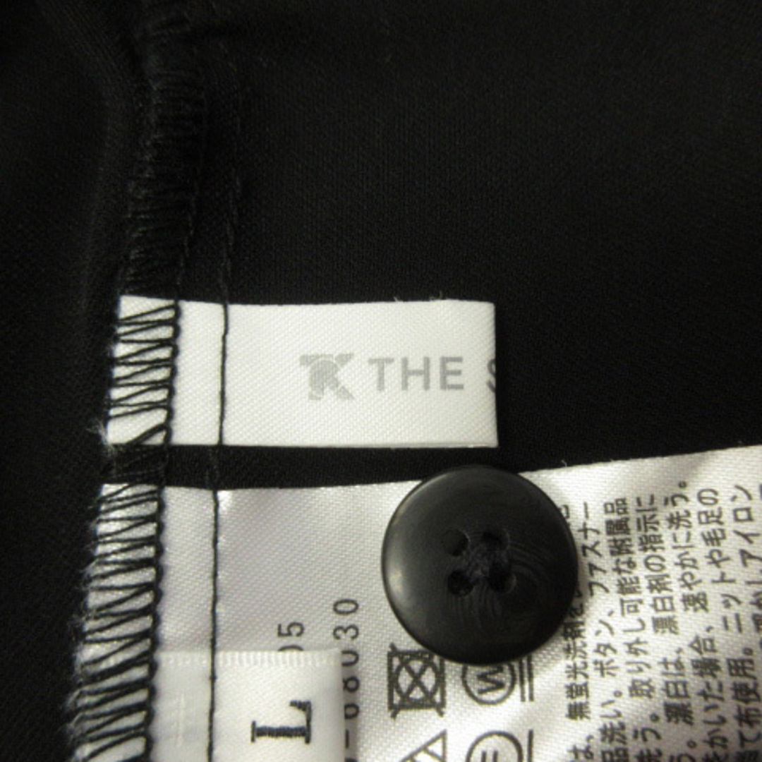 THE SHOP TK(ザショップティーケー)のザショップティーケー THE SHOP TK アンクル丈パンツ L 黒 ブラック レディースのパンツ(その他)の商品写真
