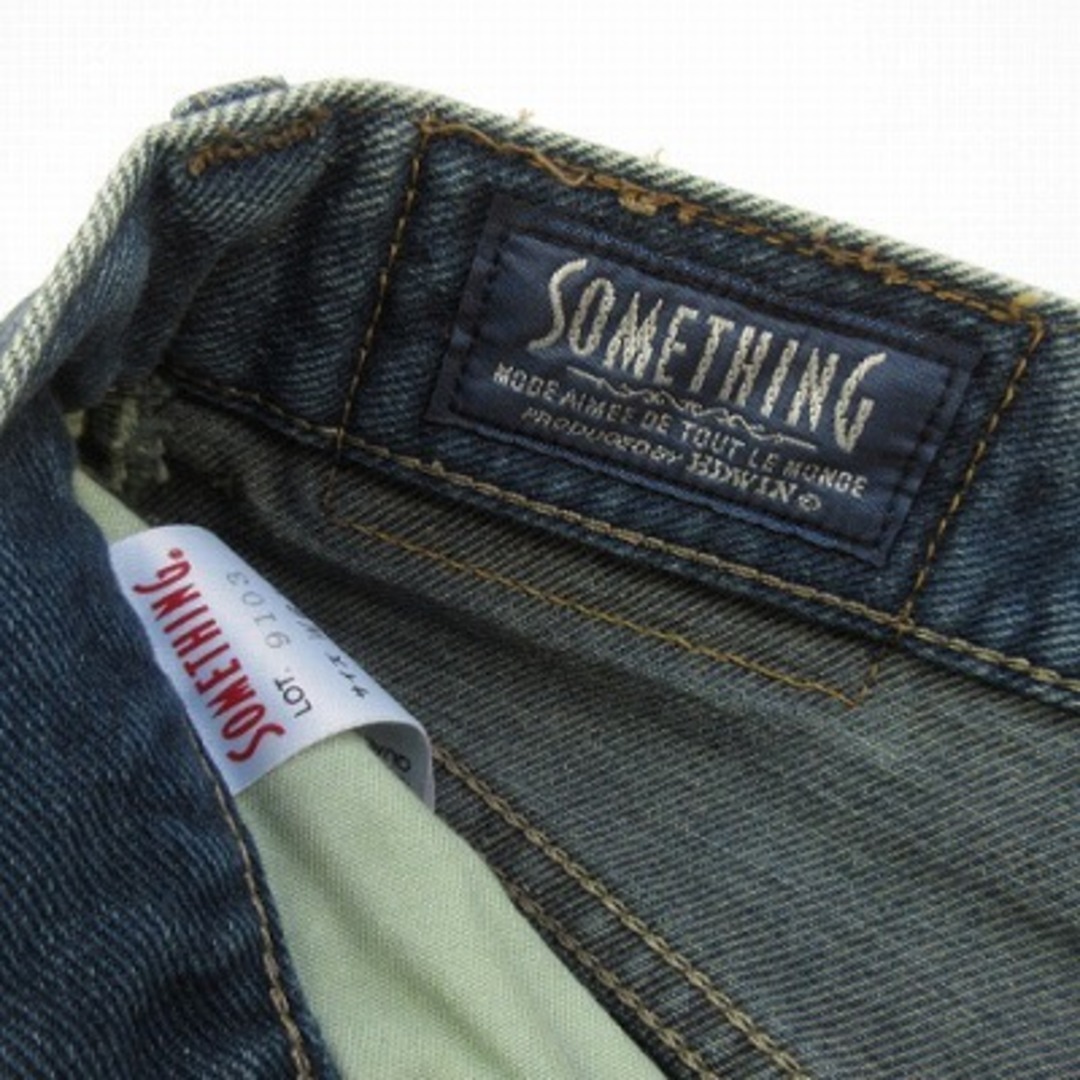 SOMETHING(サムシング)のサムシング something 9103 日本製 パンツ ジーンズ デニム 28 レディースのパンツ(デニム/ジーンズ)の商品写真