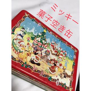 ディズニー(Disney)のX’mas菓子缶ディズニー(キャラクターグッズ)