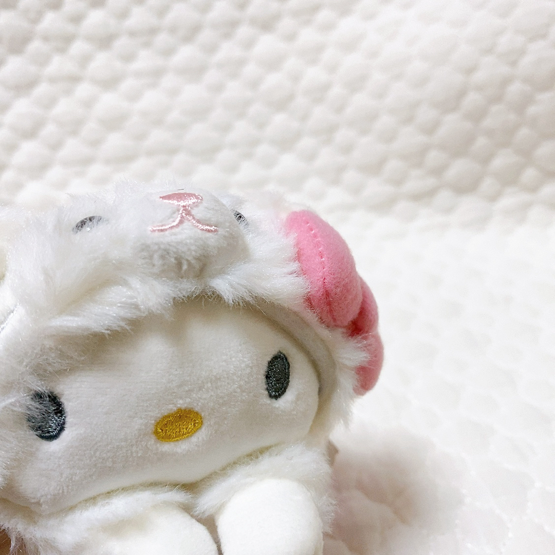 ハローキティ - ハローキティ まめぷちシリーズ ねこ マスコット ハローキティ - ハローキティ まめぷちシリーズ ねこ マスコット