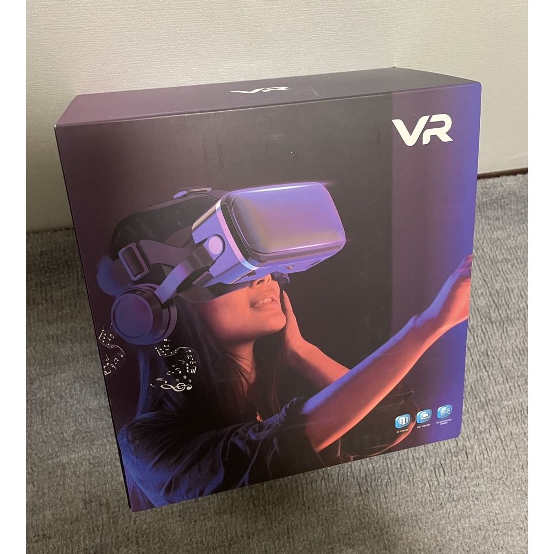 【2023新モデル VRゴーグル】TNICE VRヘッドセット スマホ/家電/カメラのテレビ/映像機器(その他)の商品写真