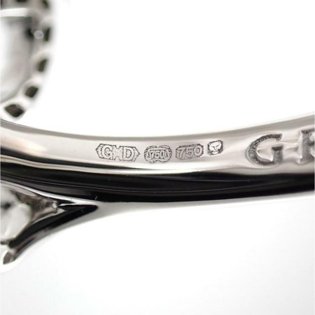 graff(グラフ)のグラフ Graff GRAFF リング ダブル バタフライ シルエット RGR789 パヴェ ダイヤモンド 0.40ct K18WG 12.5号 【中古】 レディースのアクセサリー(リング(指輪))の商品写真