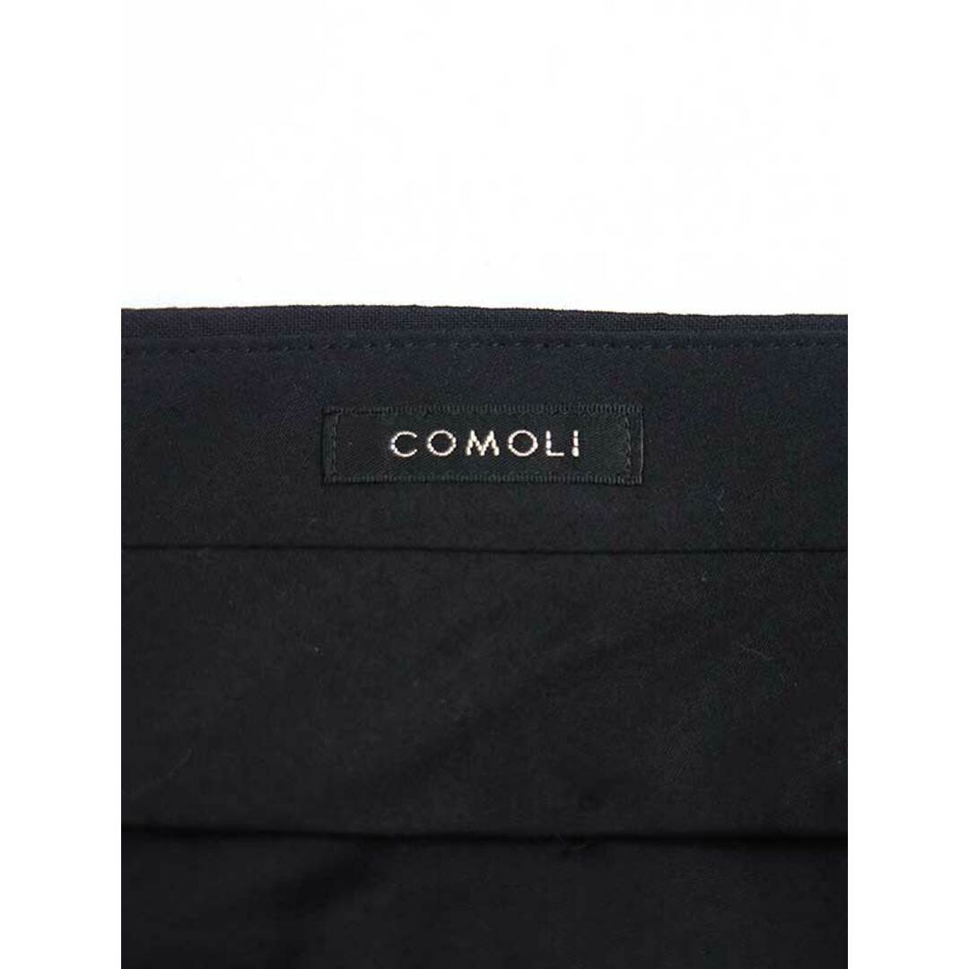 COMOLI(コモリ)のCOMOLI コモリ 20SS 2タックウールスラックスパンツ ネイビー 3 R01-03001 メンズのパンツ(スラックス)の商品写真