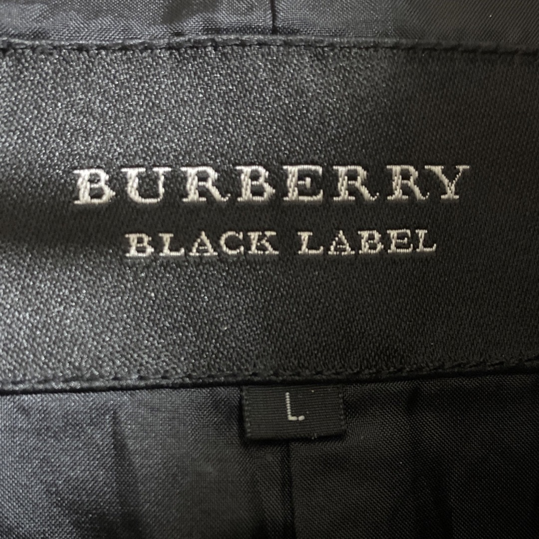 BURBERRY BLACK LABEL(バーバリーブラックレーベル)のBurberry ラムレザーライダースジャケット メンズのジャケット/アウター(レザージャケット)の商品写真