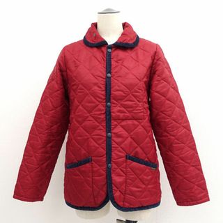 グラッドニュース(GLAD NEWS)のLAVENHAM / ラベンハム ◆キルティングジャケット/中綿/レッド/サイズ36 WA-AW03 【レディース/ガールズ/LADY/女性/婦人】 レディースファッション【中古】 [0220473995](ロングコート)