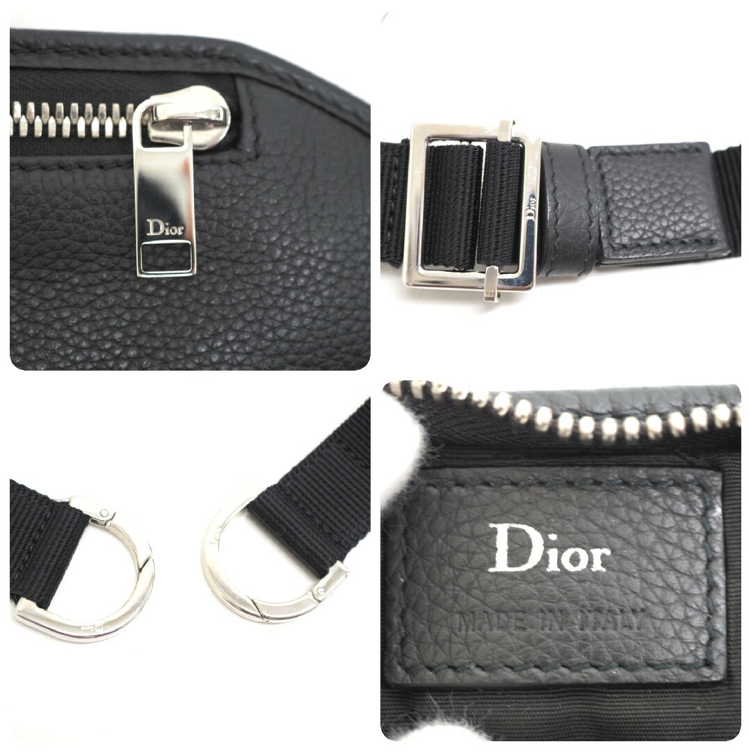 Christian Dior(クリスチャンディオール)のディオールオム アトリエ ジップポケット付き ショルダーストラップ メンズのバッグ(ショルダーバッグ)の商品写真