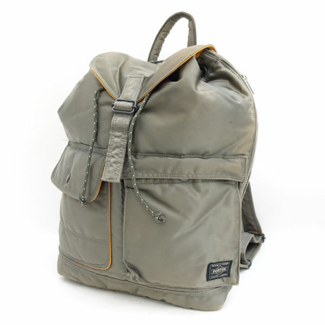 PORTER(ポーター)のPORTER / ポーター ◆バックパック/リュック/TANKER/タンカー/カーキ 622-79388 【バッグ/バック/BAG/鞄/カバン】 メンズファッション【中古】 [0220475104] メンズのバッグ(バッグパック/リュック)の商品写真