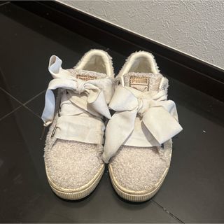 プーマ(PUMA)のPUMA BASKET HEART TEDDY バスケットハートテディ (スニーカー)