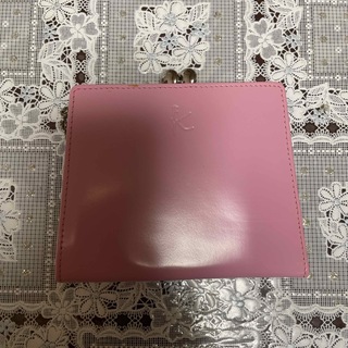 クミキョクエス(KUMIKYOKU S)のKUMIKYOKU ピンクミニ財布、パスケース付き(財布)