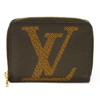 ルイヴィトン(LOUIS VUITTON)のLOUIS VUITTON ルイ・ヴィトン ジッピー コインパース LVロゴ フラワー マロン ブラウン ブラック ラウンドファスナー 小銭入れ 財布 コンパクトウォレット モノグラム ジャイアント コインケース M69354(コインケース)