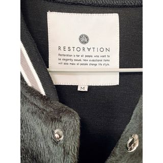 美品 RESTORATION レストレーション アウター Mサイズ メンズの通販 by