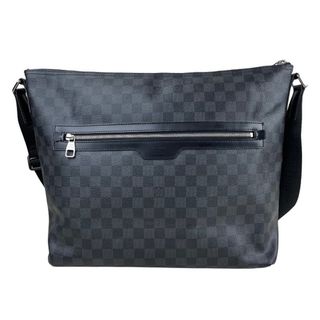 ルイヴィトン(LOUIS VUITTON)のルイヴィトン(LOUIS VUITTON) N41105 ダミエ グラフィット ミックGM ショルダーバッグ メンズ (カラー：ブラック系×シルバー金具) 【ABランク】【中古】(ショルダーバッグ)