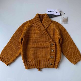 Misha and Puff Ellie Cardigan  4-5yひじ裾に少し毛羽立ちありますが