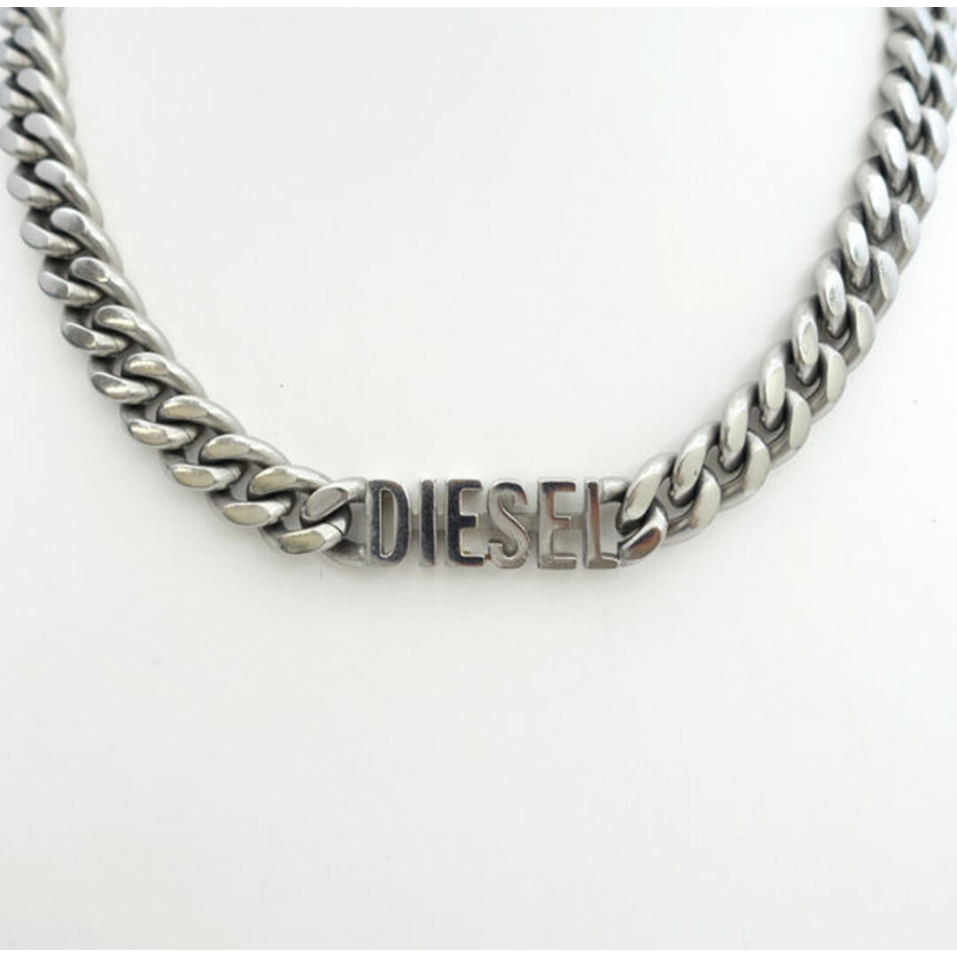 AGATHA - DIESEL / ディーゼル ◇喜平チェーンネックレス/ロゴ AGATHA - DIESEL / ディーゼル ◇喜平チェーンネックレス/ロゴ