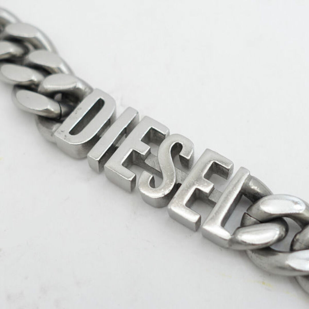 AGATHA - DIESEL / ディーゼル ◇喜平チェーンネックレス/ロゴ AGATHA - DIESEL / ディーゼル ◇喜平チェーンネックレス/ロゴ