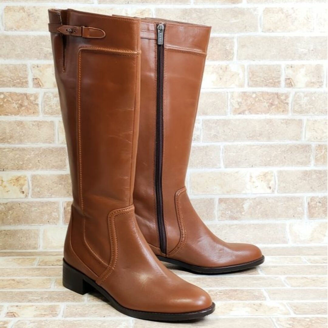 REGAL - 美品 リーガル ☆ レザー ロングブーツ ブラウン 23.5 REGAL - 美品 リーガル ☆ レザー ロングブーツ ブラウン 23.5