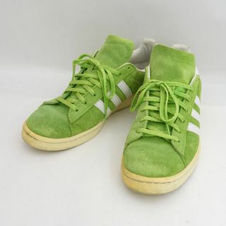 アディダス(adidas)のadidas / アディダス ◆スニーカー/NIGO CAMPUS 80s/グリーン/27.5cm M19209 【メンズ/MEN/男性/ボーイズ/紳士】【靴/クツ/シューズ/SHOES】 メンズファッション【中古】 [0220476104](スニーカー)