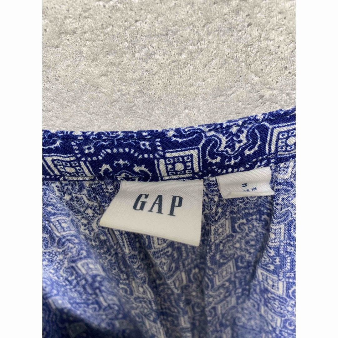GAP(ギャップ)のGAP  長袖ブラウスカットソー付サロペット レディースのパンツ(サロペット/オーバーオール)の商品写真