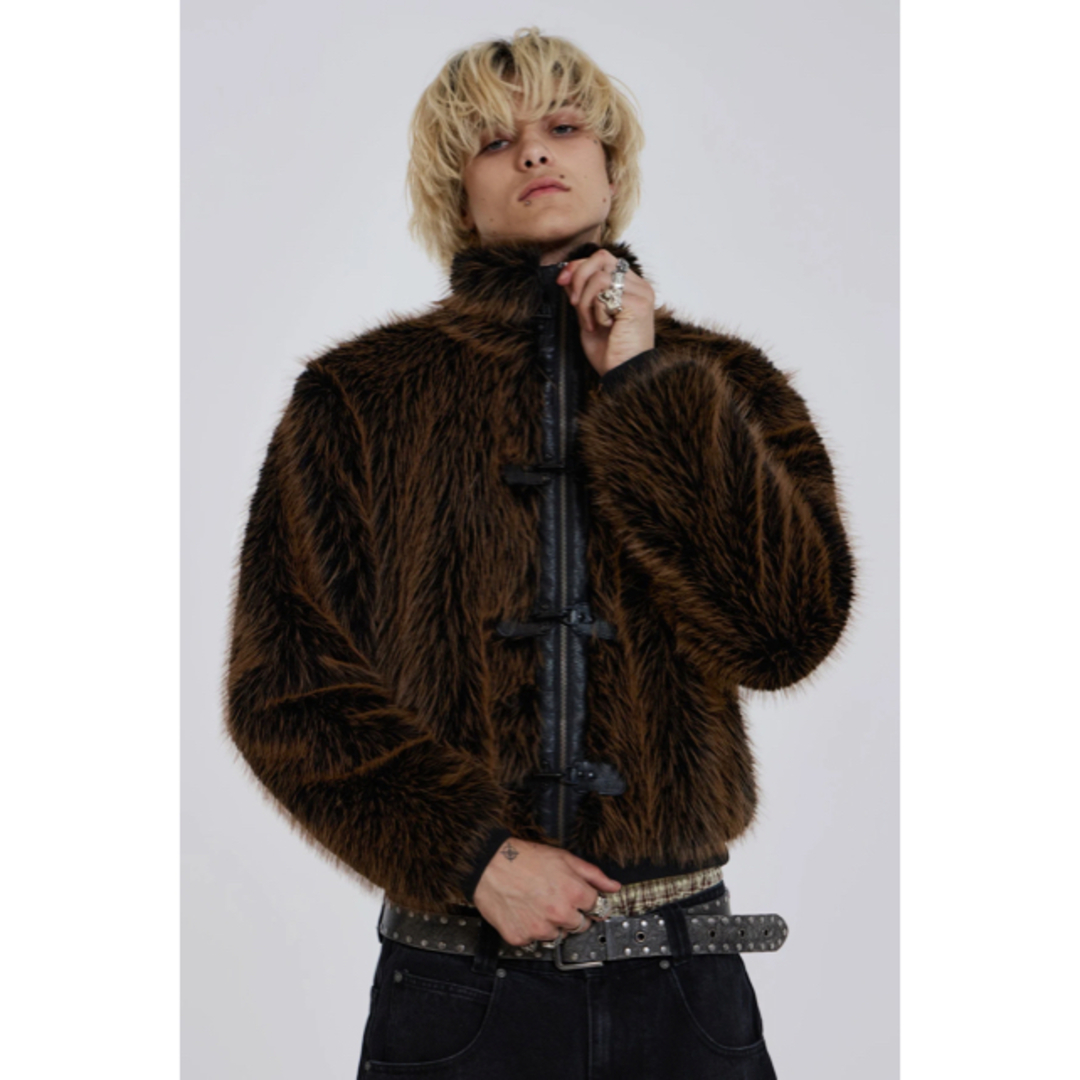 Mendoza Faux Fur Jacket UK発 フェイクファージャケットの通販 Mendoza Faux Fur Jacket UK発 フェイクファージャケットの通販