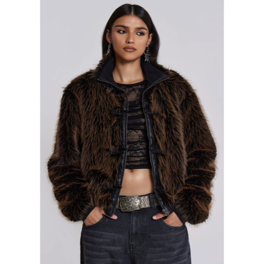 Mendoza Faux Fur Jacket UK発 フェイクファージャケットの通販 Mendoza Faux Fur Jacket UK発 フェイクファージャケットの通販