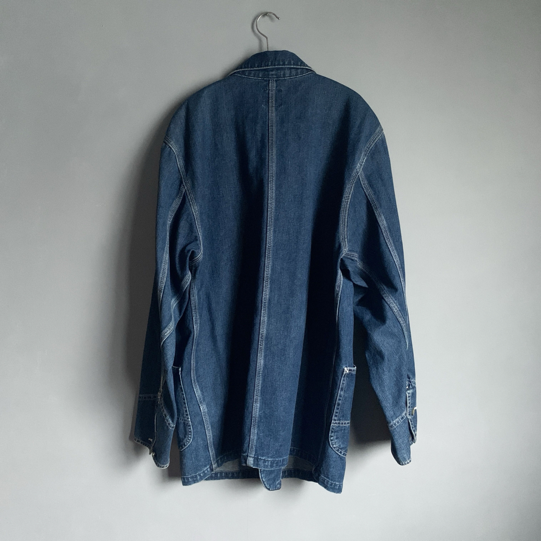 Lee(リー)のLee 91-J 40s カバーオール 復刻版 デニム ハウスマーク ロングL メンズのジャケット/アウター(カバーオール)の商品写真