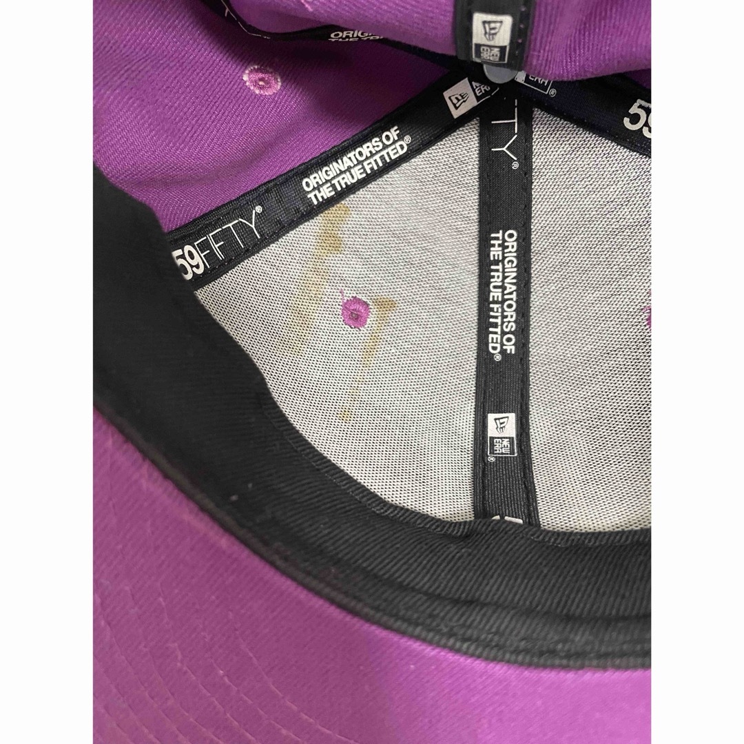 NEW ERA(ニューエラー)の59FIFTY MLBニューエラ キャップ紫57.7㎝ メンズの帽子(キャップ)の商品写真