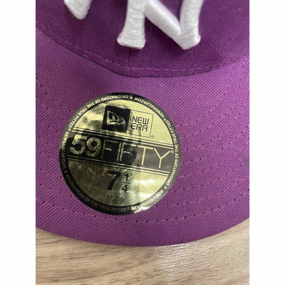 NEW ERA(ニューエラー)の59FIFTY MLBニューエラ キャップ紫57.7㎝ メンズの帽子(キャップ)の商品写真