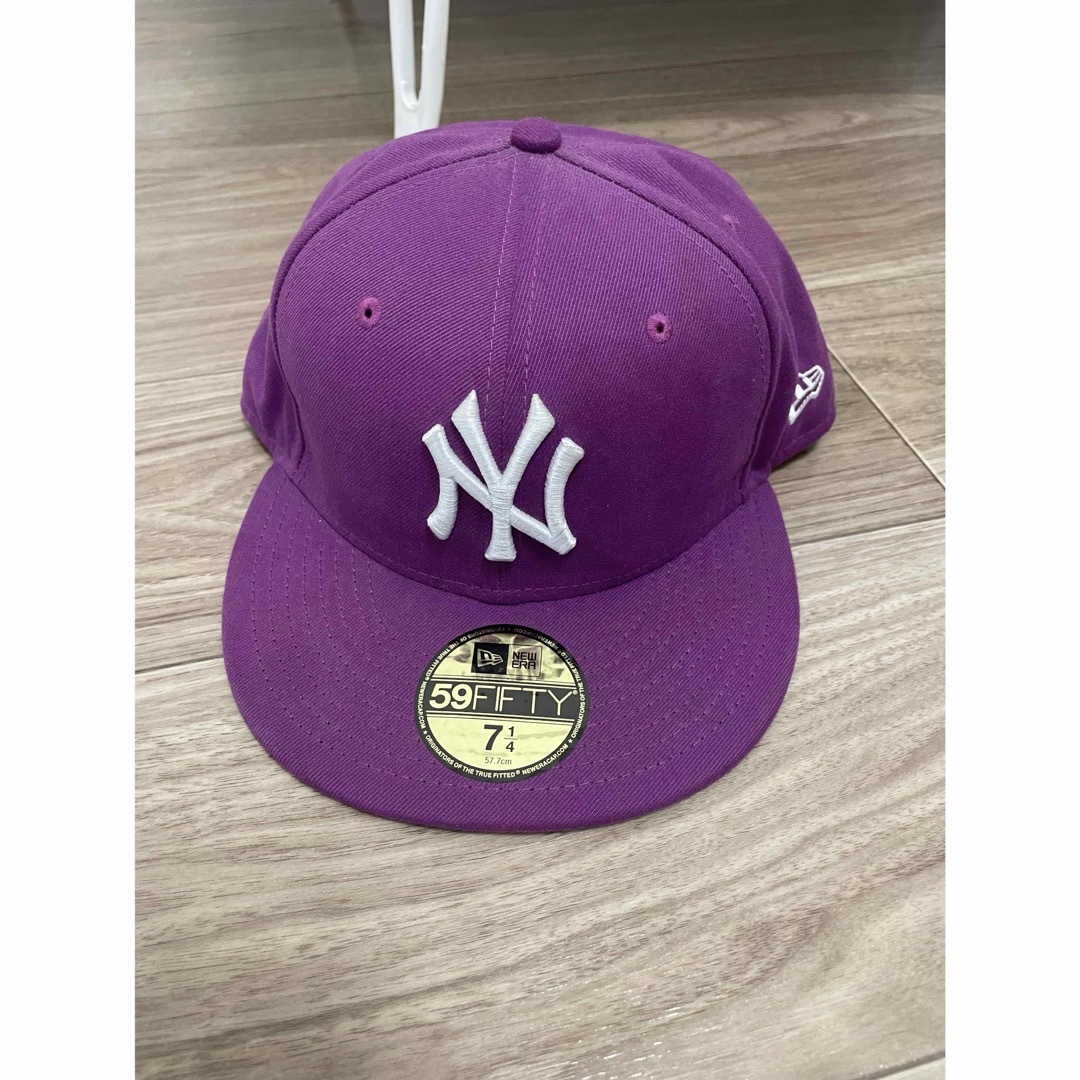 NEW ERA(ニューエラー)の59FIFTY MLBニューエラ キャップ紫57.7㎝ メンズの帽子(キャップ)の商品写真