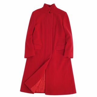 マックスマーラ(Max Mara)の美品 マックスマーラ Max Mara コート ロングコート スタンドカラー ウール アウター レディース JI36 USA2 FB34(S相当) レッド(その他)