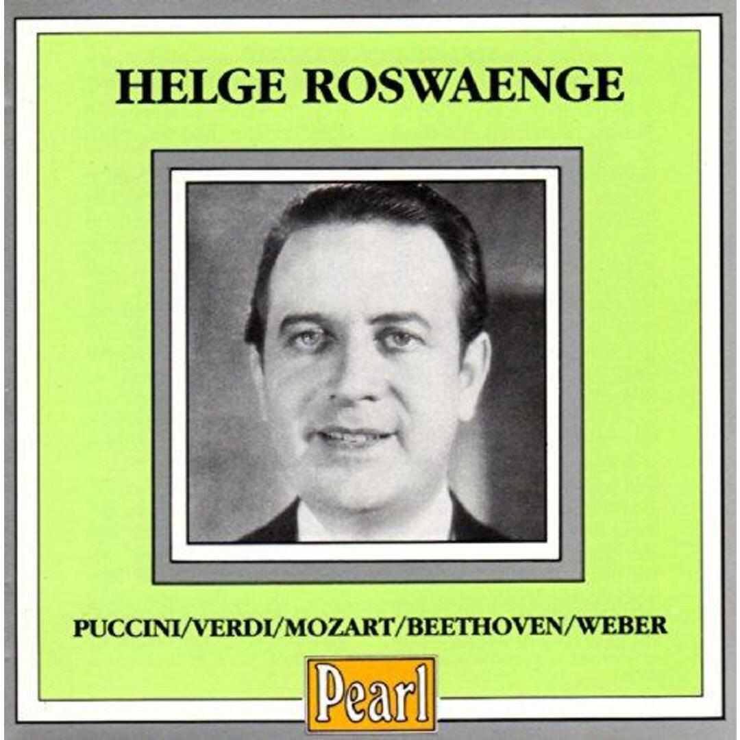 エンタメ/ホビー【CD】Helge Roswaenge - Operatic Recital／Roswaenge Helge