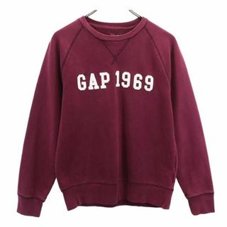 ギャップ(GAP)のギャップ 長袖 スウェット トレーナー XS ボルドー系 GAP メンズ 古着 【231215】(スウェット)