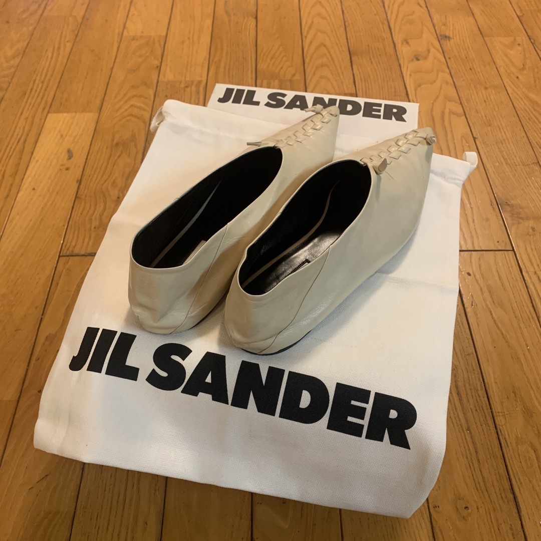 Jil Sander(ジルサンダー)のjil sander ポインテッドトゥ　フラット　バレエシューズ レディースの靴/シューズ(バレエシューズ)の商品写真