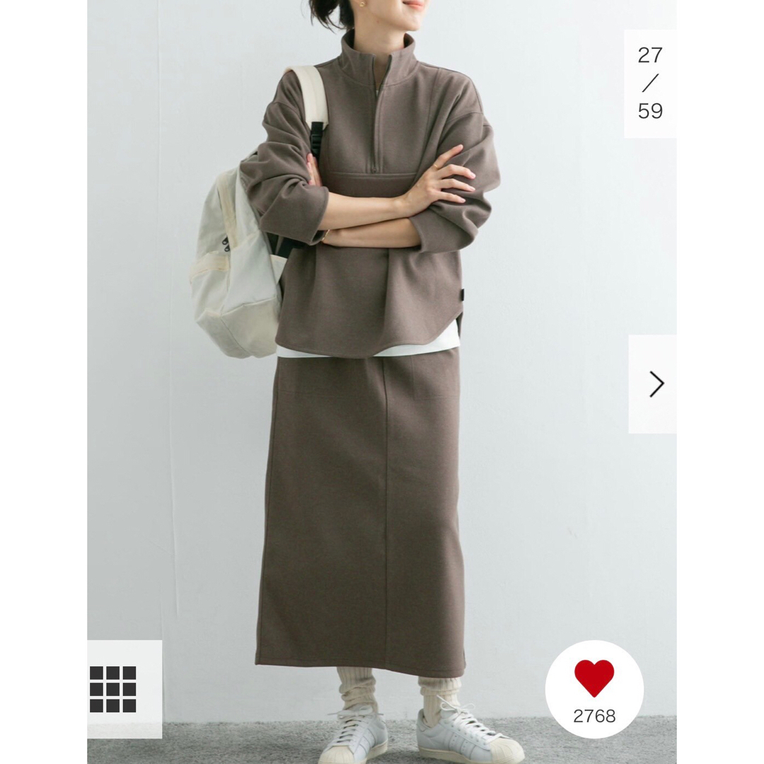 URBAN RESEARCH DOORS - 新品未使用◉ DOORS add fabrics ハーフZIP